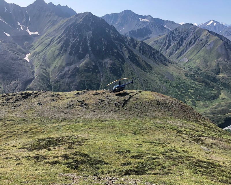 Hatcher Pass Helicopter Tour With Ridgetop Landing