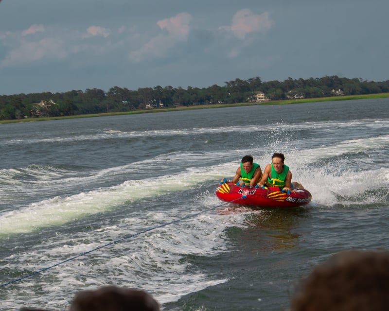 Hilton Head Tubing: Private Boat for 6 Guests