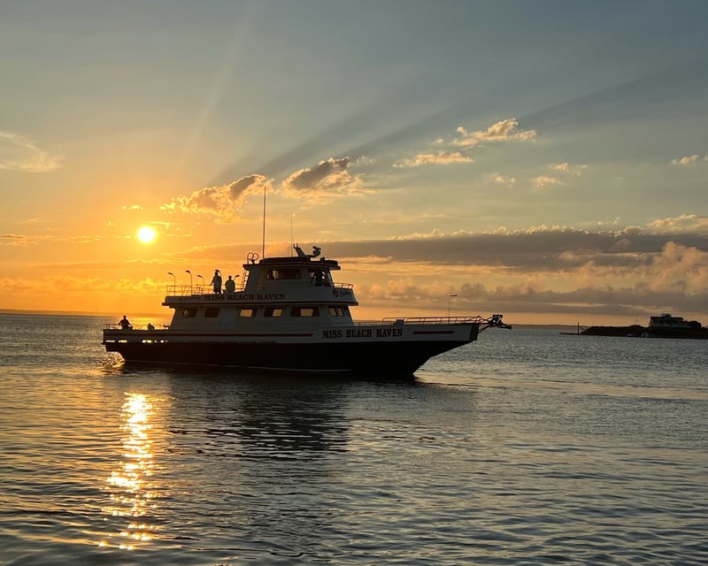 Sunset Cruise on an 80' Boat in Beach Haven, NJ