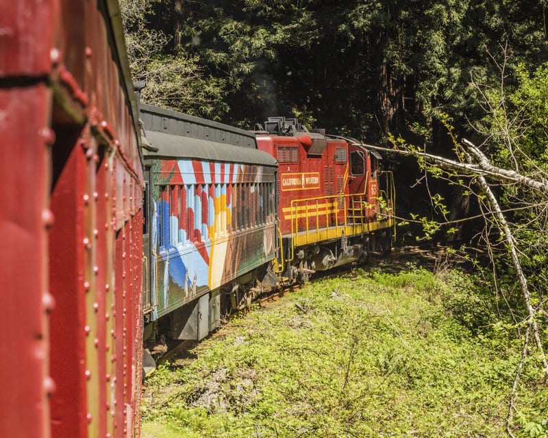 7-Mile Train Ride in Fort Bragg