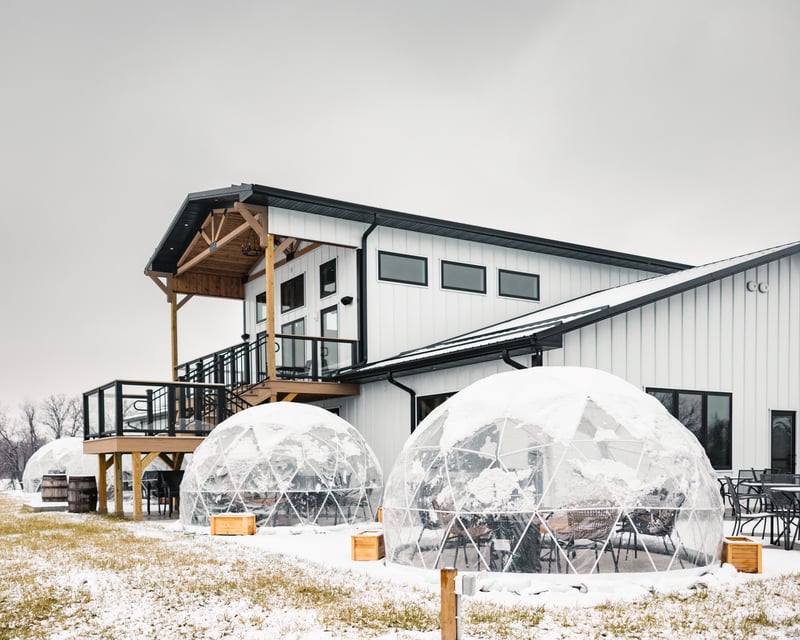 Garden Dome Patio Rental for Up to 8 Guests