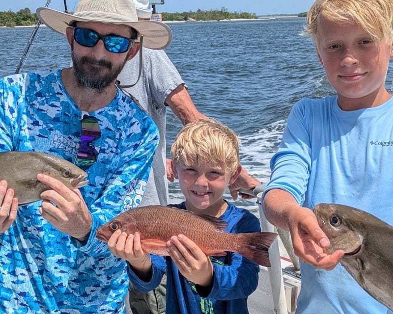 Deep Sea Party Boat Fishing for Snapper & Grouper in Stuart