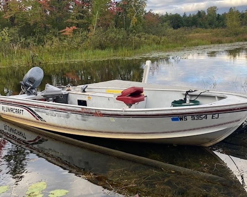 16' Fishing Boat Rental on High Falls Flowage