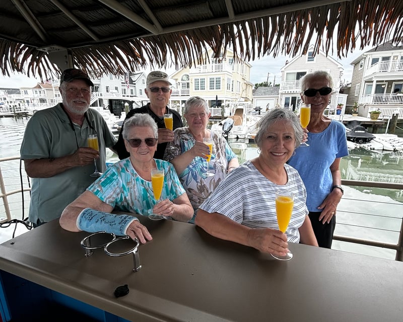 Morning Tiki Boat Cruise on the Wildwood Back Bays