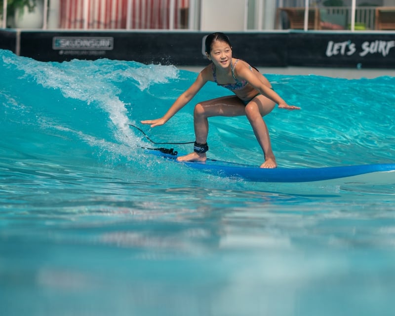 Beginner Group Surf Lesson at American Dream