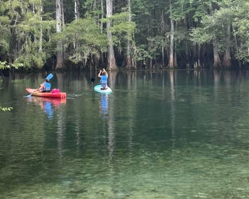 Tandem Kayak Rental at Manatee Springs State Park