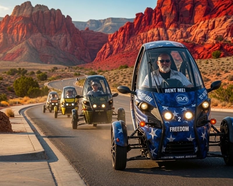 Red Rock Canyon Scenic Loop Electric 3-Wheeler Rental