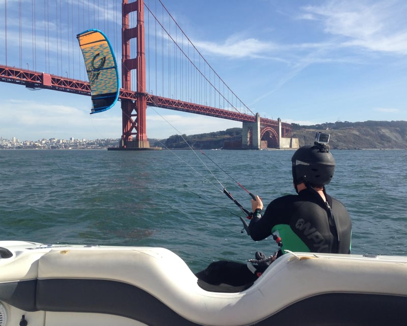 Kitesurfing Expedition in San Francisco Bay for 3 Hours
