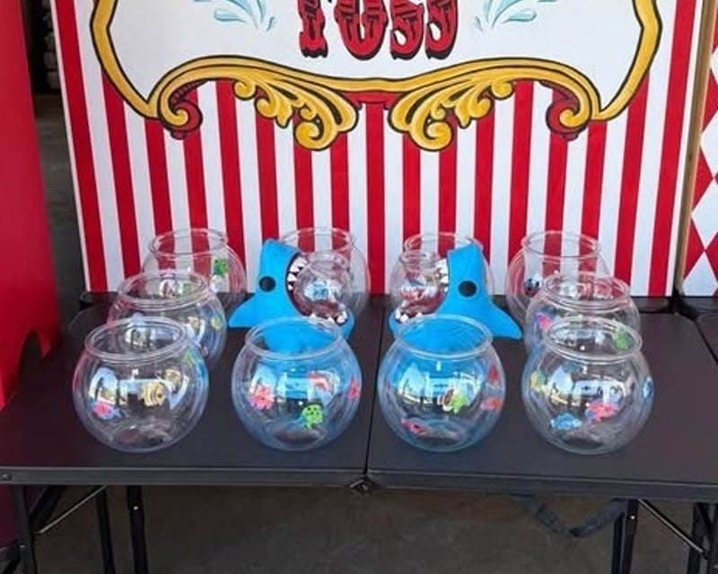 Carnival Fish Bowl Toss Game Rental in Pensacola