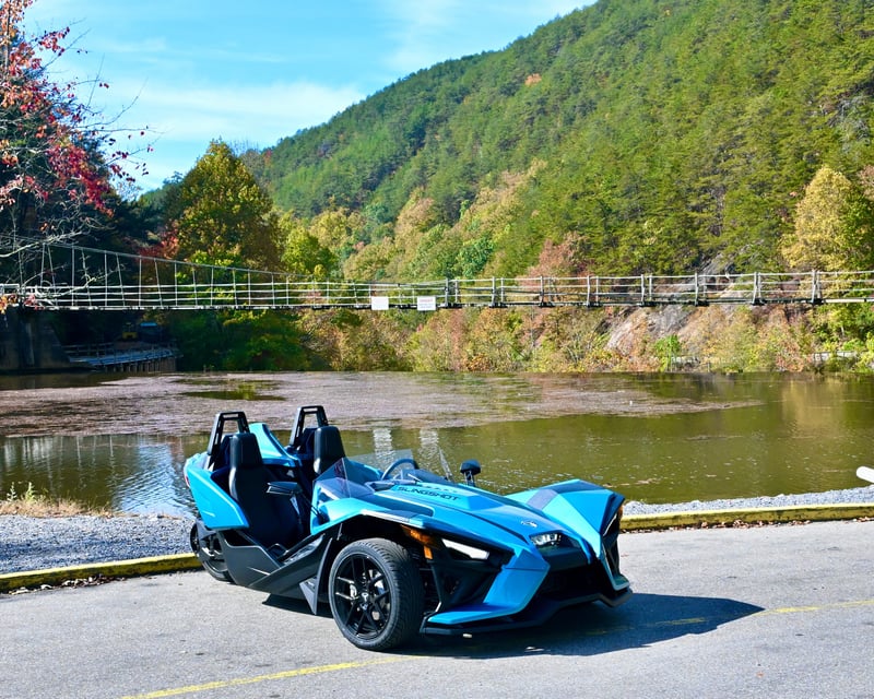 Full-Day Polaris Slingshot Rental in Blue Ridge, GA