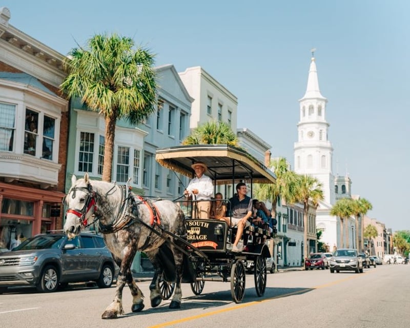 Explore Charleston Harbor Cruise & Carriage Tour