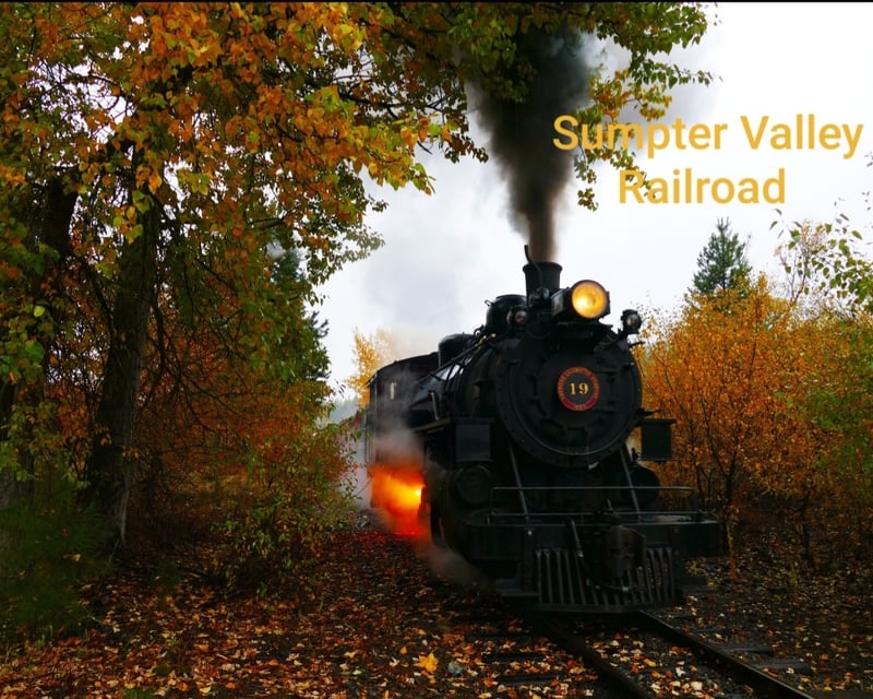 Fall Foliage Historic Train Ride in Sumpter Valley