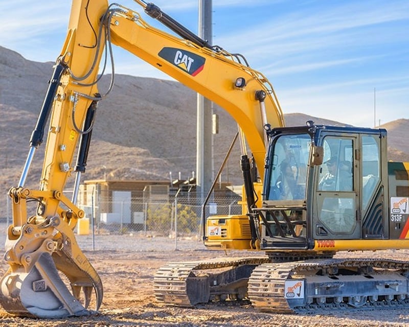 Large Excavator Driving Experience in Las Vegas