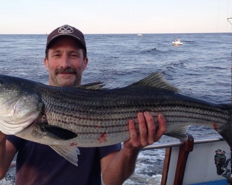 Striped Bass Fishing Trip in Newburyport