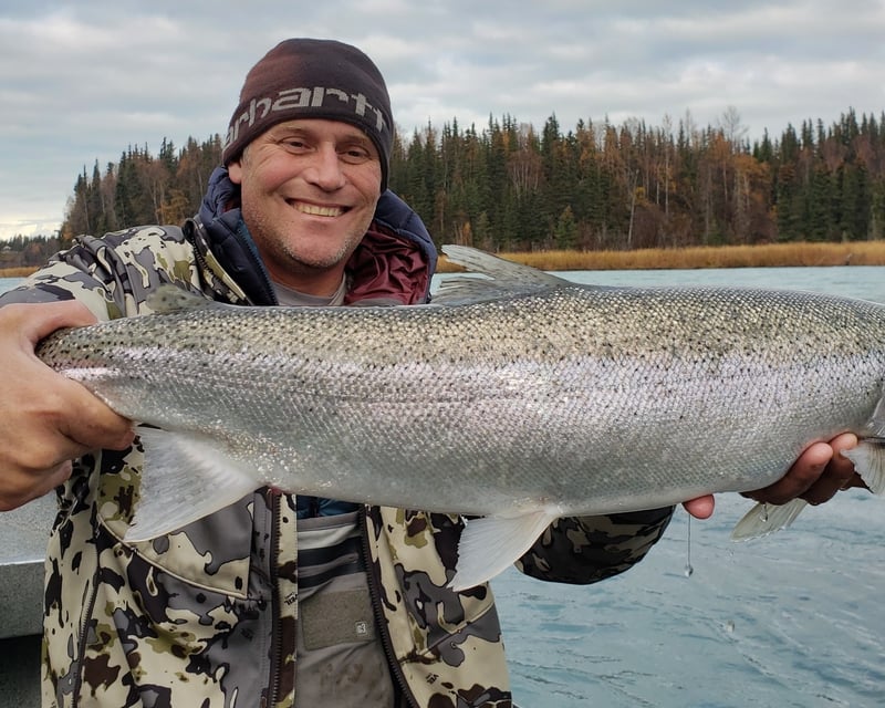 Half-Day Walk & Wade Steelhead Fishing on the Kasilof River