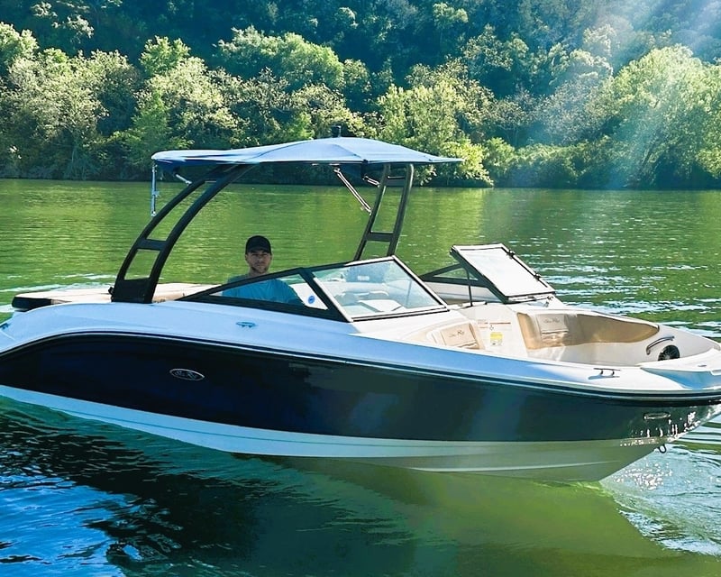 Self-Captained Boat Rental on Lake Travis or Lake Austin