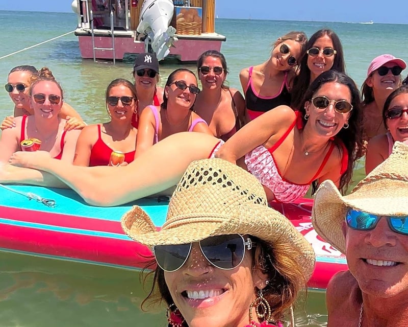 6-Hour Tiki Boat Charter in St Pete Beach
