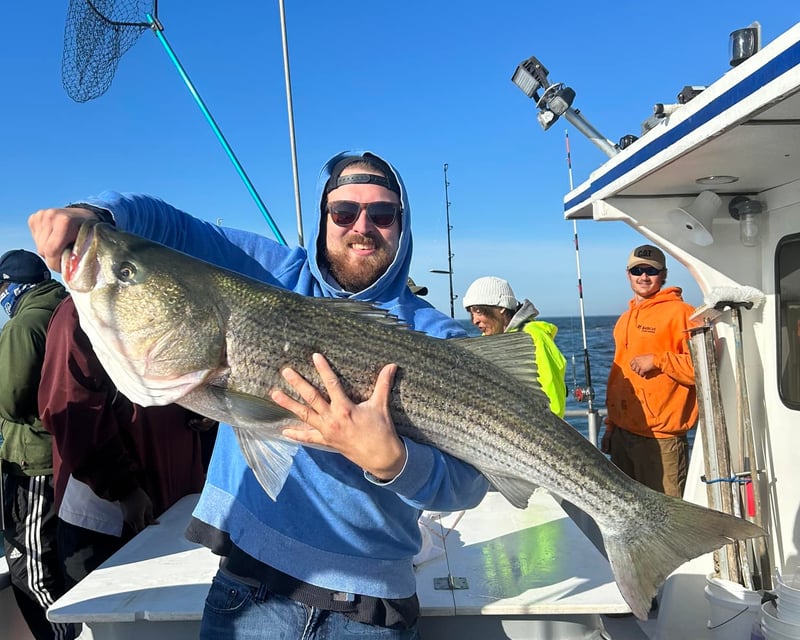 Bluefish & Striped Bass Fishing Cruise in Waterford