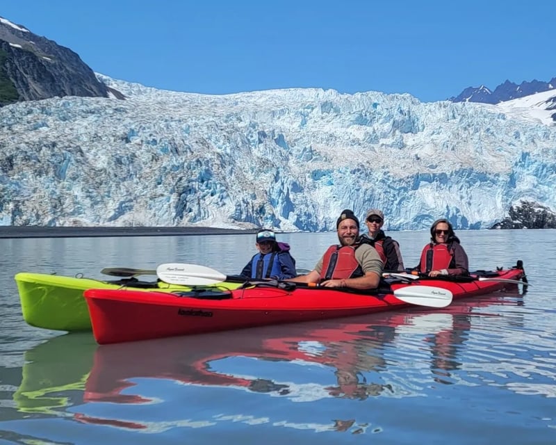 Guided Glacier Kayaking in Kenai Fjords National Park
