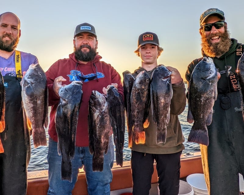 Blackfish Fishing Trip in Port Washington, NY
