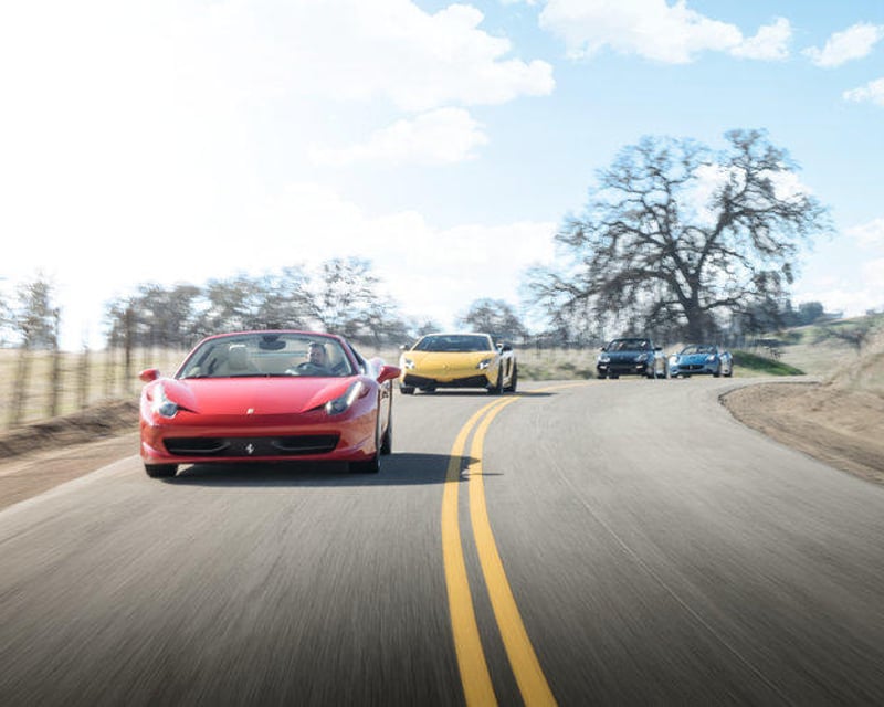 4-Hour Supercar Driving Tour From Fresno