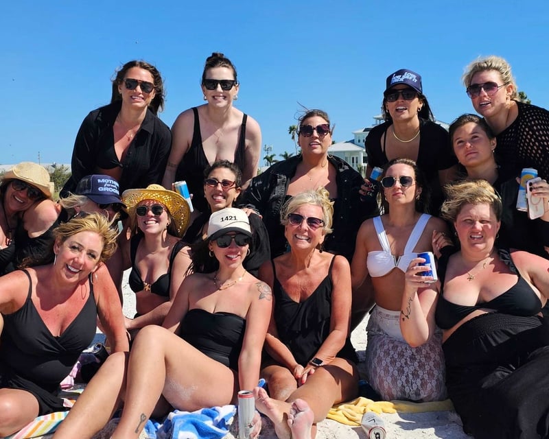 Private Bachelorette Tiki Boat Cruise in St Pete Beach