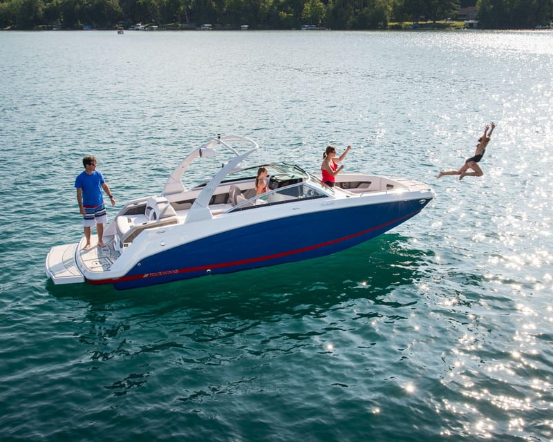 South Lake Tahoe 24' Open Bow Boat Rental