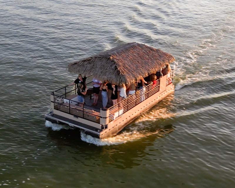 Public Tiki Pontoon Cruise on Lake Minnetonka