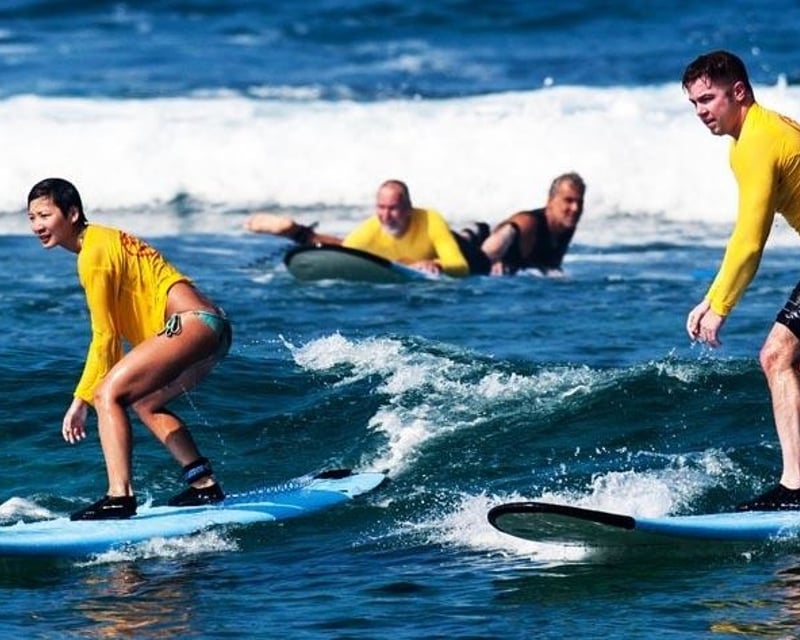 Semi-Private Surf Lesson in Kona 2-Hour