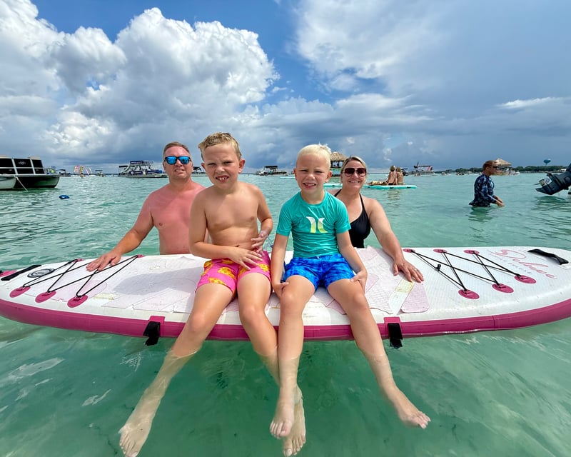 Tiki Charter to Crab Island