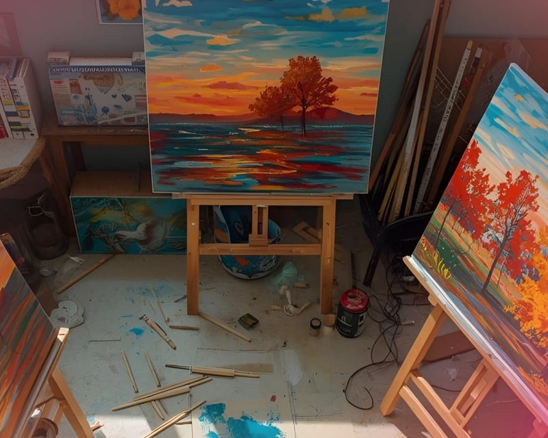 2-Hour Guided Canvas Painting Party in Wilsonville