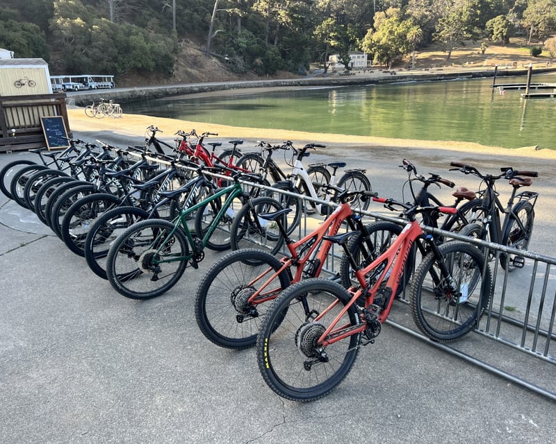 Mountain Bike Rental on Angel Island