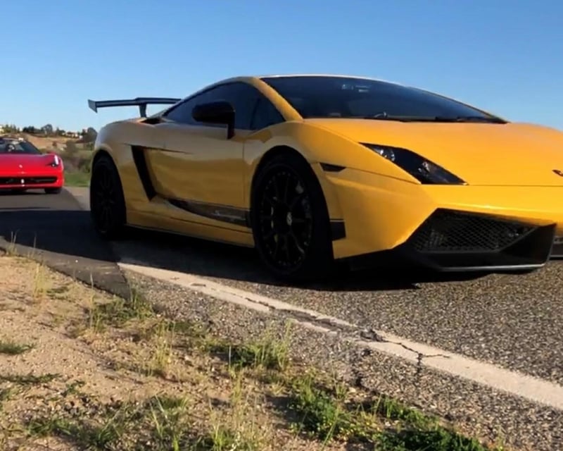 70-Mile Supercar Driving Tour in Fresno