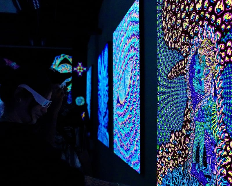 Private Light Art Gallery Tour with the Artist in Brooklyn