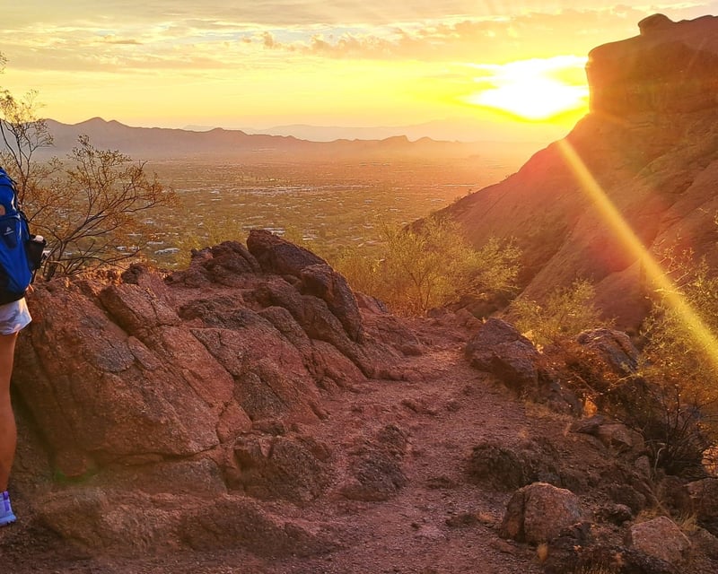 Sunrise Guided Hike in Phoenix Mountains Preserve