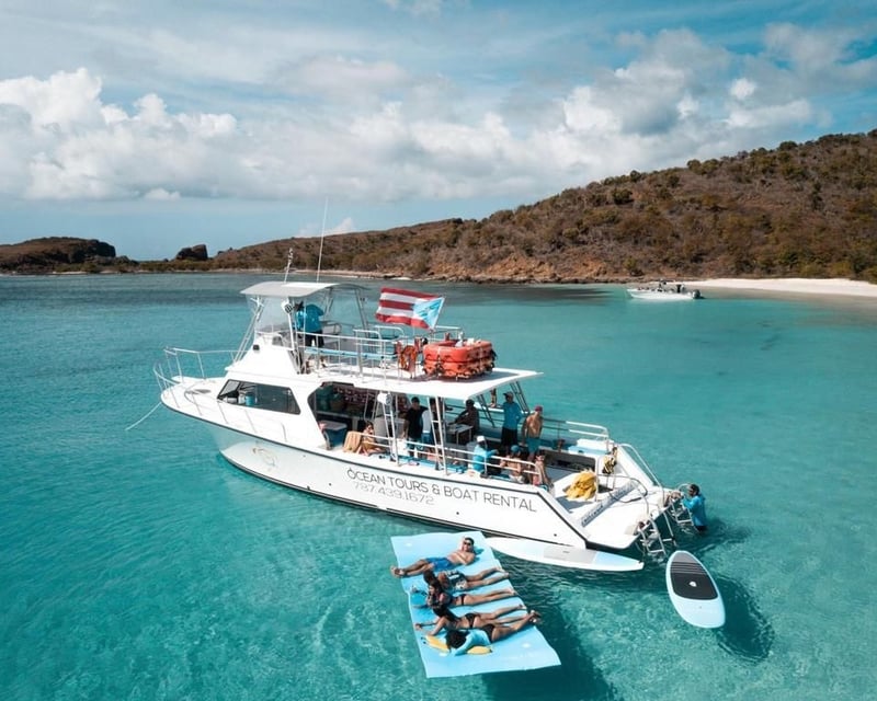 Snorkel & Beach Tour to Icacos Island