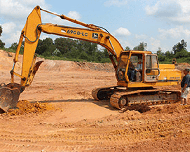 Excavator Driving Experience in Morganton, GA