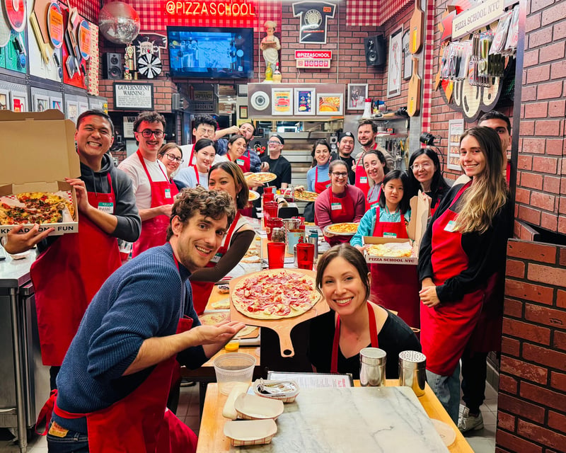 Hands-On NY-Style Pizza Making Class in New York City