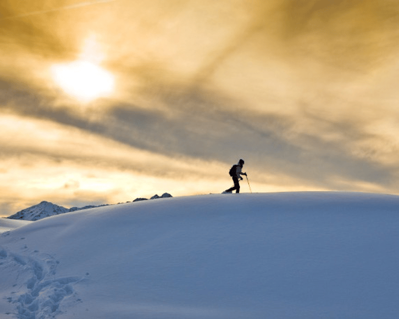 Private Guided Snowshoe Tour & Picnic Lunch in Park City