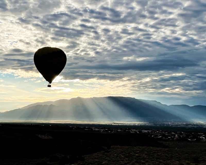 Shared Sunrise Hot Air Balloon Ride in Albuquerque