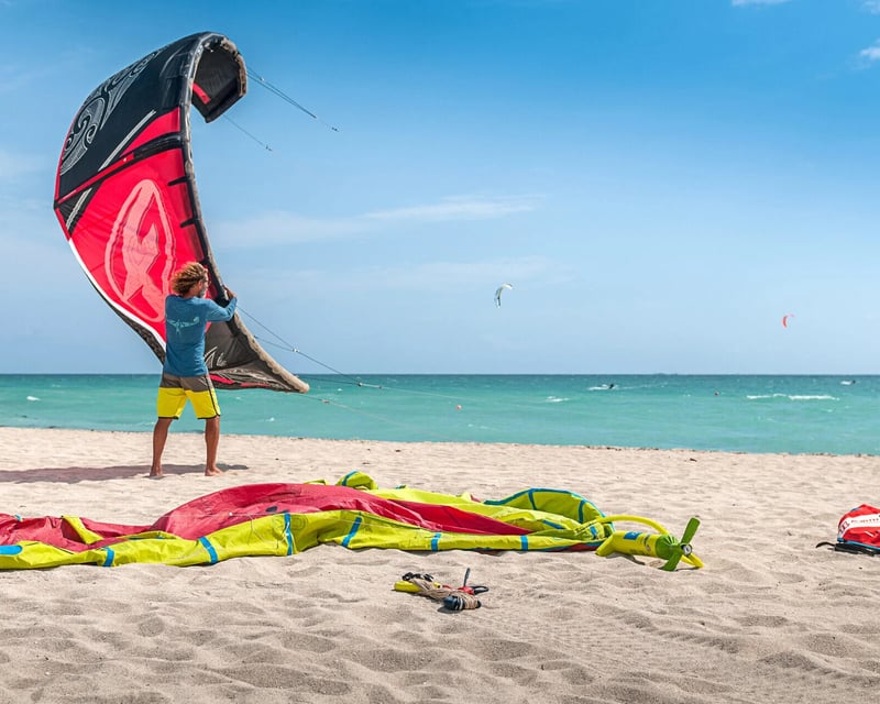 Private Advanced Kitesurfing Lesson at Crandon Park