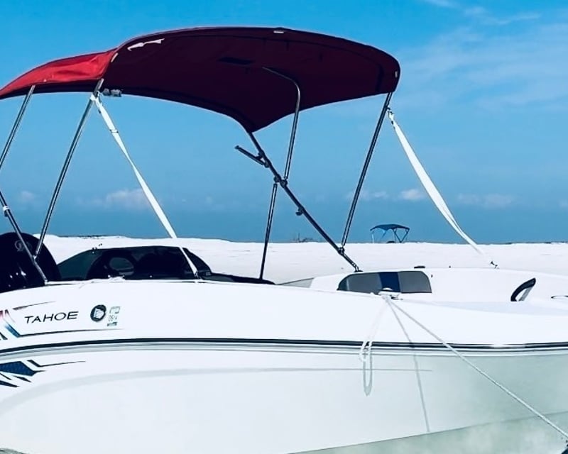 Anna Maria Island Tahoe T18 Deck Boat Rental