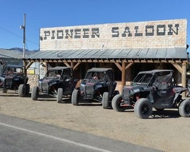 Side-by-Side Tour & Pioneer Saloon Lunch Near Las Vegas