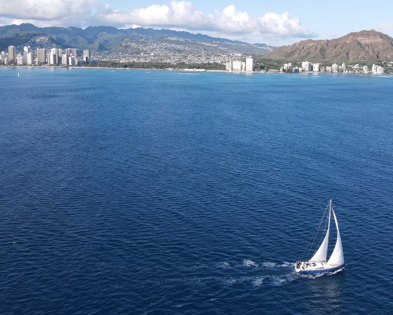 Private 60' Sailing Yacht Charter off Waikiki