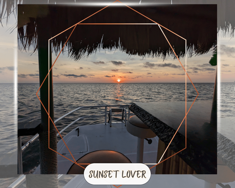 Private Sunset Tiki Boat Cruise on the Outer Banks