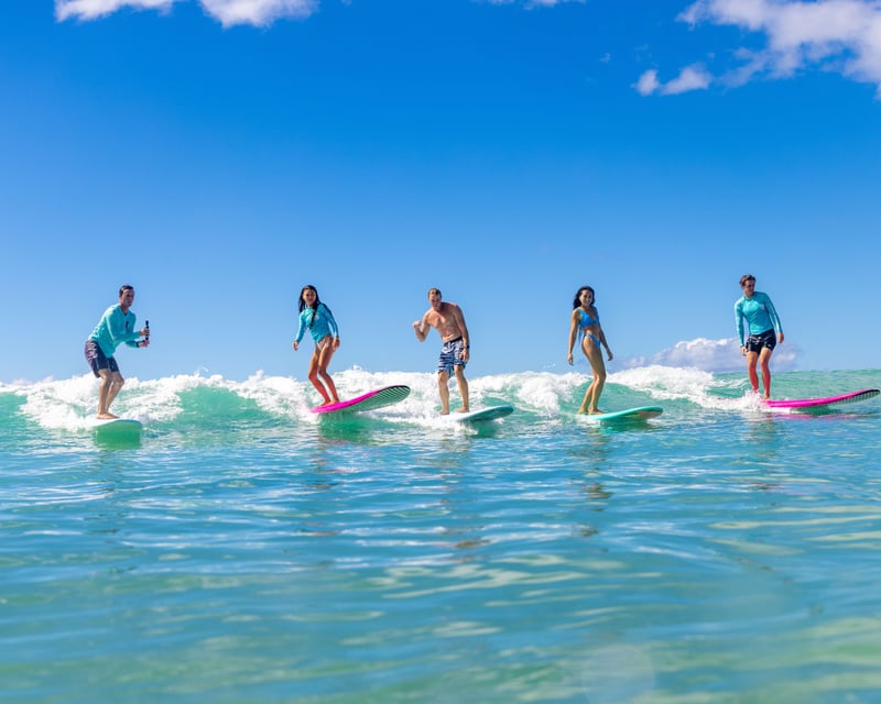 Private Group Surf Lesson in Waikiki