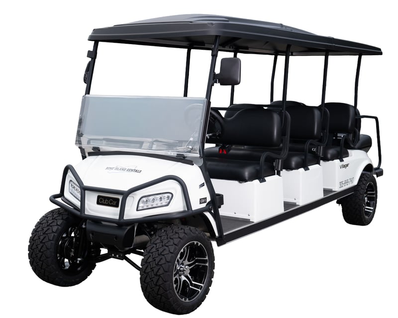 8-Passenger Golf Cart Rental in Key West