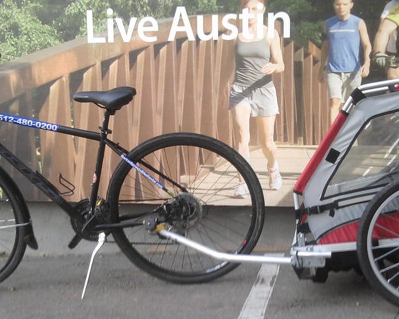 Bike Trailer Rental for 2 Children