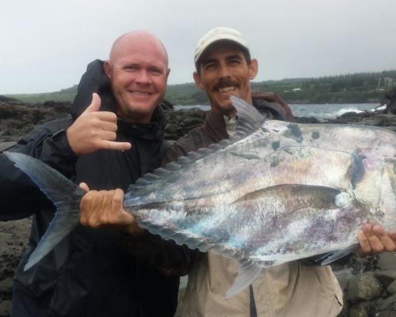 Private Guided Shore Fishing Trip on Maui