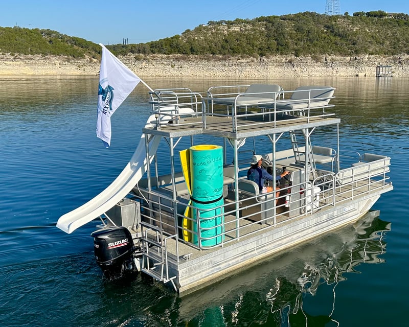Cruise Lake Travis on a Double-Decker Party Boat